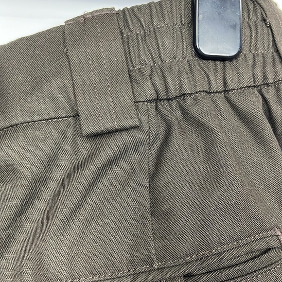 Blauer Womens Tactical Pants 10R Brown Cargo Style Twill Weave Silicone Waist - Picture 8 of 15